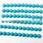 Turquoise 3x3 mm Round Cabochon