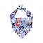 Various pattern colorful sublimation soft double sided cotton best price custom pet bandana for dogs and cats