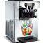 2016 new product three hands mix flavour soft ice cream machine with Double Cooling System for sales