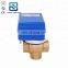 3 way motorised valve 5v 12v brass DN15 DN20 CWX-20P 1.0B 2nm mini 12v 3 way motorised valve