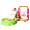 Hotsale Kids Outdoor Playground Plastic  Slide Children Plastic Indoor Slide and Swing Set for Baby