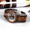 GOHUOS 19187 Minimalistic Wooden Lady Men Quartz Analog New Watches China Brands Watch