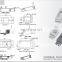 MS725-1 Plastic (Nylon) Industry Cabinet Lock