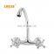 LIRLEE Wall Kitchen Mixers Kitchen Sink Tap 360 Degree Double Handles kitchen faucet water taps