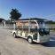 New 14 Seats Electric Sightseeing Vehicle Solar Vehicle  Tourist Bus Mini Bus with Dual Power Assist System Mileage 100-150 km