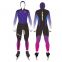 New Upgrade Breathable Zipper Closure One Piece Long Sleeve Speed Skating Training Suit Sportswear Outwear with Hat