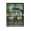 bronze color sliding windows  Series 82 aluminum frame  glass sliding window hot sale