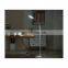 Modern floor lamp  black fabric shade floor plate concrete prefabricated light office standing lamp for living room
