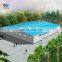 cheap china Germany Custom built Chinese prefabricated metal project  pre fab steel frame for hotel warehouse plant