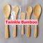 FDA Twinkle bamboo sale small bamboo spoons /Mini bamboo wooden spoons from China