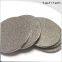 Micron 316L Stainless Steel filter cartridges porous stainless steel filter element filtration sintered metal filter disks filter discs