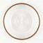 Manufacturer Royal Wedding Banquet Elegant Flower Restaurant Glass Charge Plate