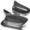 F90 F91 F92 M5 M8 Dry Carbon  Fiber Stick Horn Style Side Mirror Caps Mirror Cover For BMW F90 M5 F91 F92 F93 M8