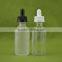 60ml Clear Frosted Boston Round Glass Bottle 2 oz w/ Dropper Caps Glass Bottles for E-liquid Quality Choice