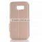 window smart view leather flip cover case for samsung galaxy s6,cell phone case for galaxy s6
