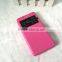 super slim window view Flip leather case for samsung galaxy A7 , mobile phone case for samsung A7