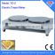 Stainless Steel electrical rotating Crepe Maker Machine /commercial 2 plate crepe maker electric