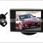 Car rear view mirror and camera system , 3.5" inch display with mini camera, CE and FCC certificate, easy install