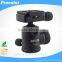 Tripod monopod Heads Mini Ballhead 360 Degree Rotating camera mount Ball Head with 1/4" Mount and Thread For Digital Camera