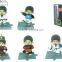 Cartoon Character Rubber Keychain Rubber Soft PVC Keychain Human Character