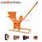 Small scale portable mud interlocking block machine clay brick making machine price list