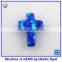 Fashion Synthetic Dark Bule Pacific Cross Opal Stone With Wholesale Price