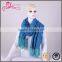 Hot selling winter acrylic knitted pashmina scarf for women