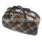 ladies leather hand carry travel bag
