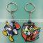 2015 Hot Sale 3d Soft Pvc Keychain for Promotional Gift