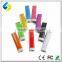Lipstick shape power bank ,portable power bank 2600mah rohs power bank
