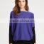 Women's newest fashion design knit heavy cashmere sweater