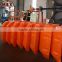 HDPE material plastic buoy floater with PU foam inside for HDPE pipe