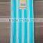 Plain weave stripe table colth