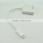Core technology white metal tip usb 3.1 type c with usb to hdmi adapter