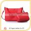 Female Bag in Bag Red Shoulder Bag for Promotion