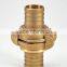 Brass fire hose coupling 2016