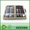 Portable wholesale school pencil case /stationery paint Set