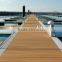 Anti-UV composite decking WPC dock solid wpc decking