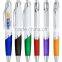 Hangzhou half click metal ballpoint pen for promotional