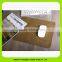 15010 Top grade genuine lether brown custom gaming mouse pad