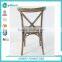 Old antique cross back chair dining chair