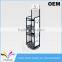 Supermarket Supply 4 Shelf Beverage Rack with Custom Graphics