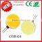 G4 2.5w 12v125-145 lumen 6000-8500K Natural super White Light LED Spot Bulb cob g4