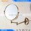 Beelee 6'' Double Sides Antique Adjustable 3X Magnifying Make Up Mirror