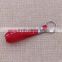 Wholesale red bracelet keychain/good quality silicone keychain with printing logo