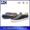 Wholesale China New Man Slip On PU Navy White Leather Shoes