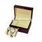 Luxury Design Wooden Mens Watch Box With Pillow