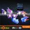 Hot selling 12 led solar butterfly string decoration light for garden