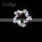 Fashion Jewelry Charming Lily Flower MC STONE Brooches Pin Women Gift Corsage Dresses Hijab Scarf Apparel Promotion Accessories
