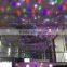 Portable led crystal magic ball ceiling light outdoor charging with MP3 ball light